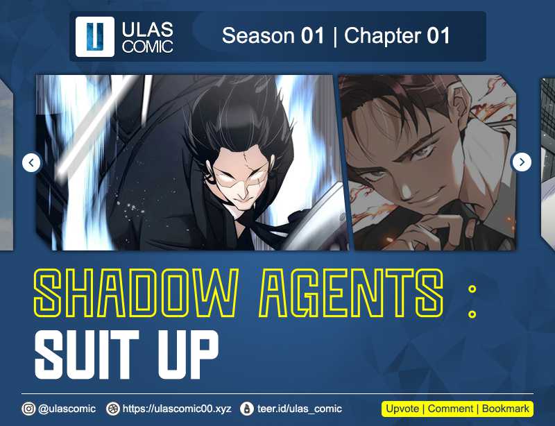 Baca Komik Shadow Agents: Suit Up Chapter 1 Gambar 1