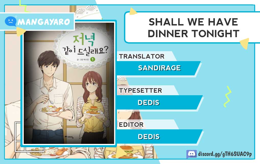 Baca Komik Shall We Have Dinner Tonight? Chapter 10 Gambar 1