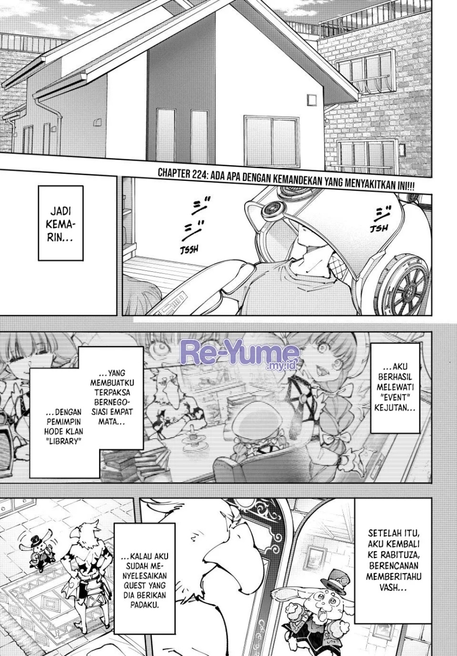 Baca Shangri-La Frontier ~ Kusoge Hunter, Kamige ni Idoman to su~ Chapter 224 Gambar 2