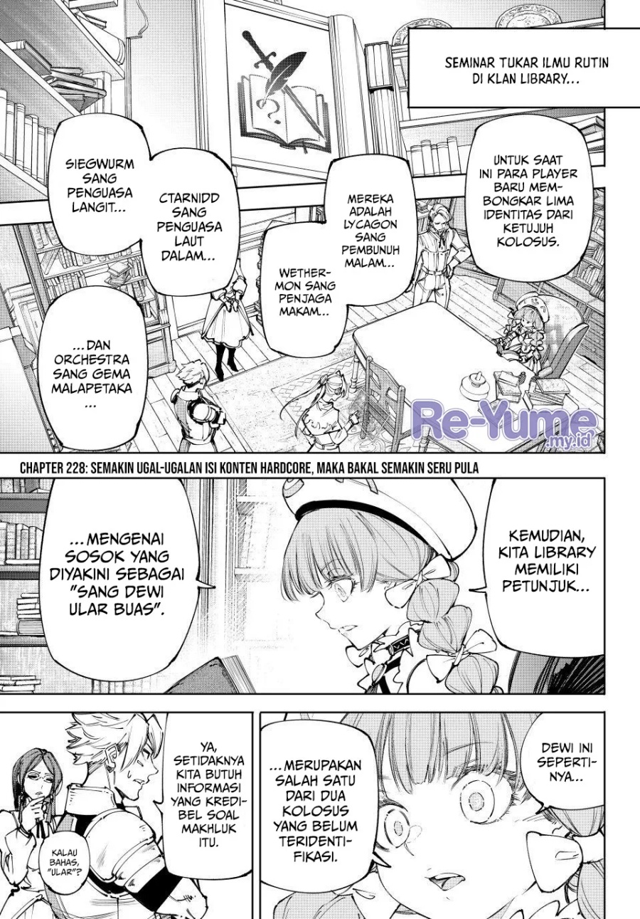 Baca  Shangri-La Frontier ~ Kusoge Hunter, Kamige ni Idoman to su~ Chapter 228 Gambar 2