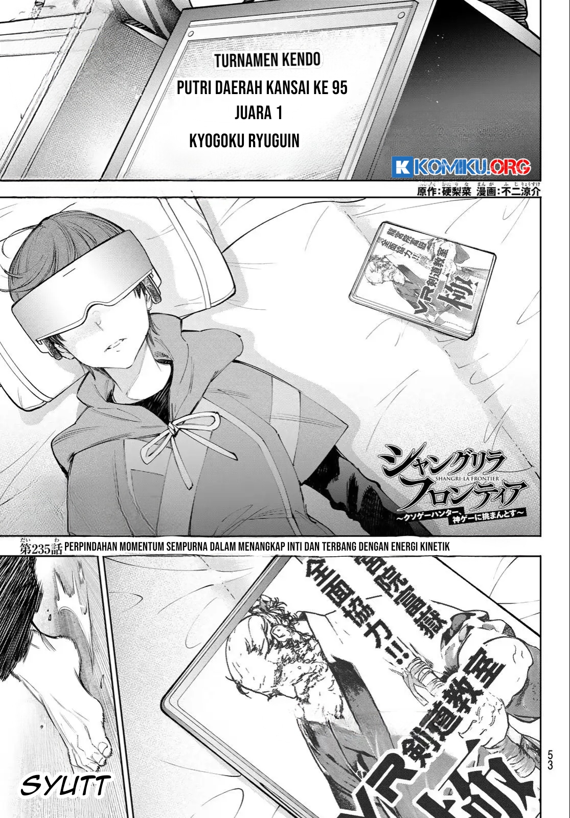 Baca  Shangri-La Frontier ~ Kusoge Hunter, Kamige ni Idoman to su~ Chapter 235 Gambar 2