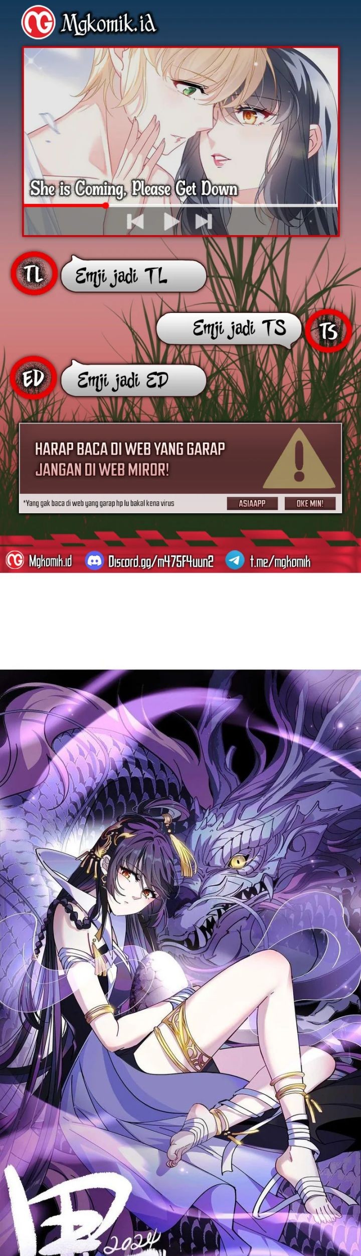 Baca Komik She Is Coming, Please Get Down! Chapter 341 Gambar 1