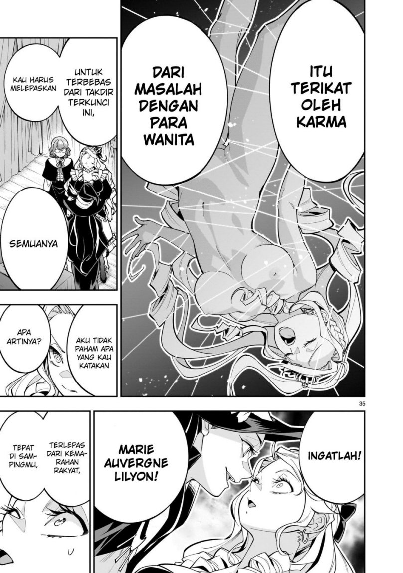Shi ni Modori Oujo wa Ikinobiru Tameni Yuri Harem wo Tsukuru Koto ni Shita Chapter 1 Gambar 35