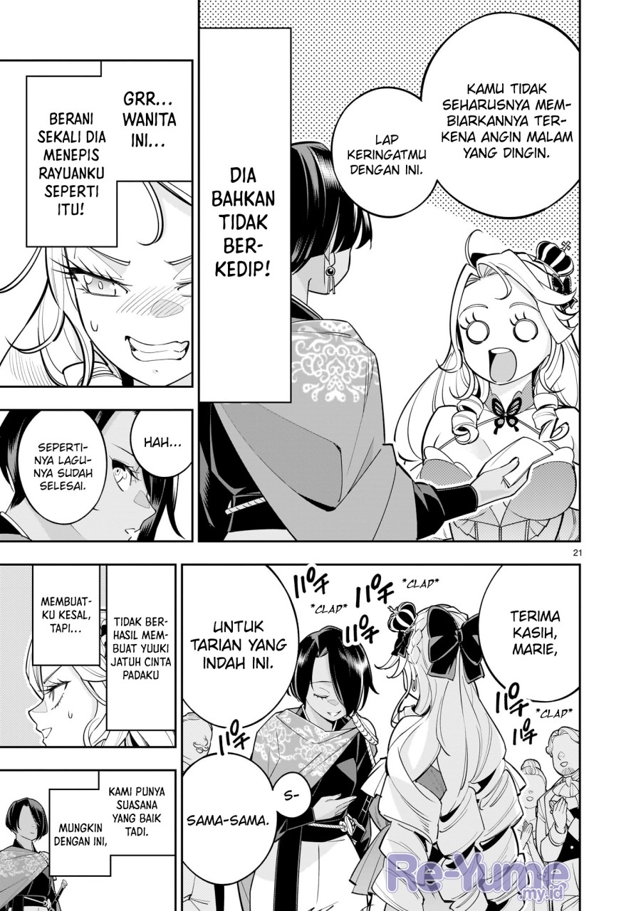 Shi ni Modori Oujo wa Ikinobiru Tameni Yuri Harem wo Tsukuru Koto ni Shita Chapter 3 Gambar 21