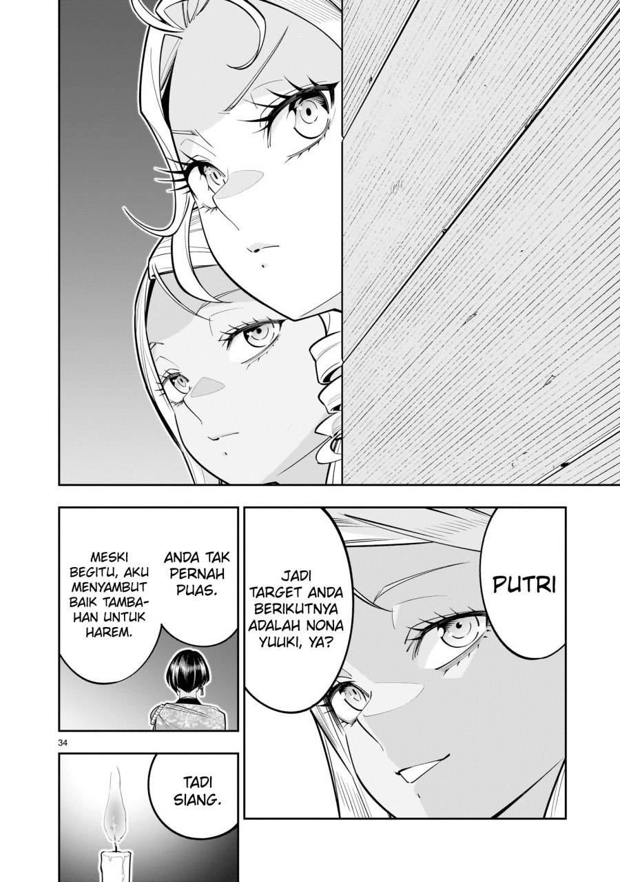 Shi ni Modori Oujo wa Ikinobiru Tameni Yuri Harem wo Tsukuru Koto ni Shita Chapter 3 Gambar 34