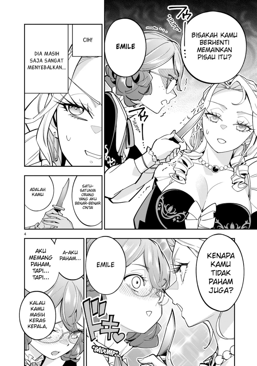 Shi ni Modori Oujo wa Ikinobiru Tameni Yuri Harem wo Tsukuru Koto ni Shita Chapter 5 Gambar 5