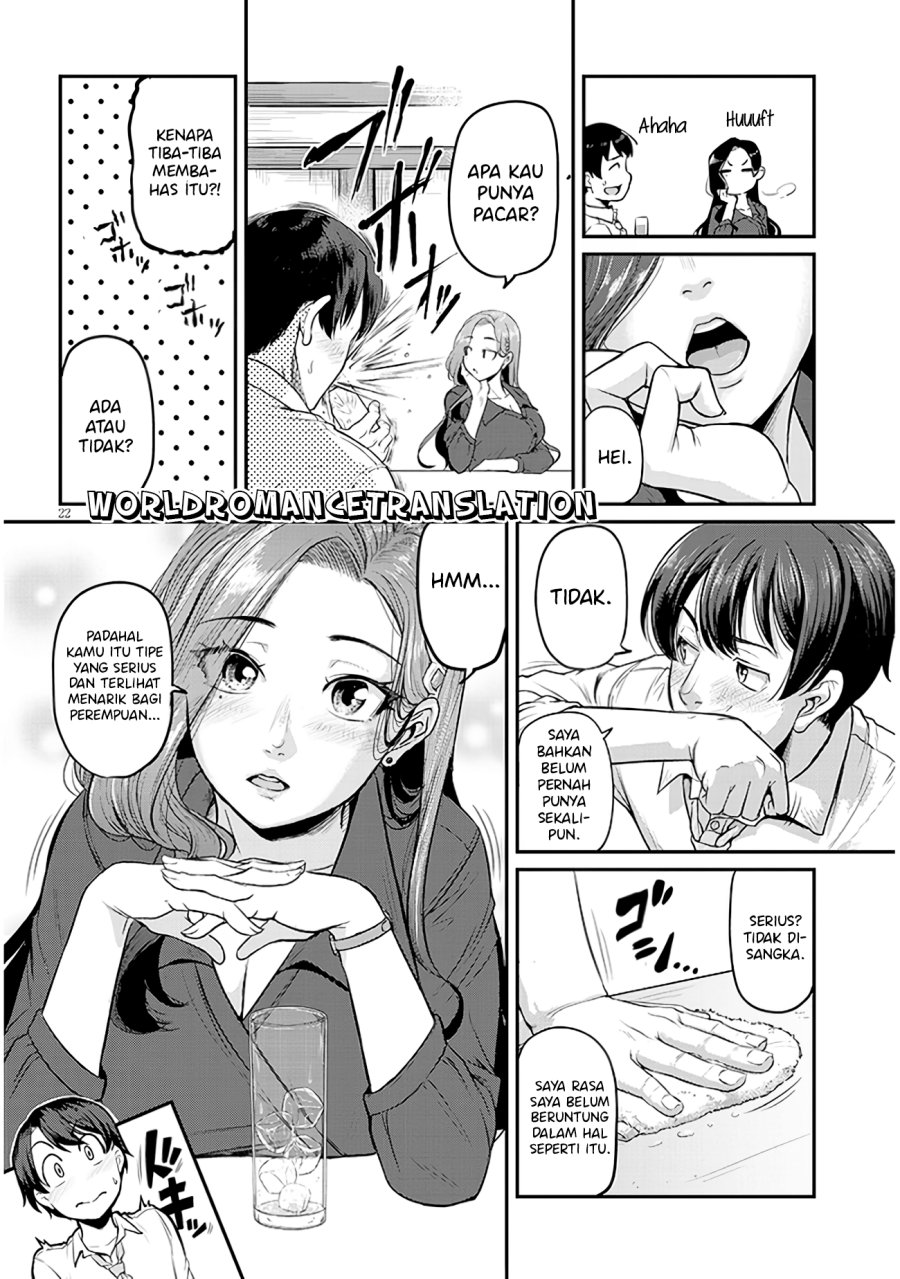 Shigoto Kaeri, Dokushin no Bijin Doushi ni Tanomarete Chapter 1.2 Gambar 4