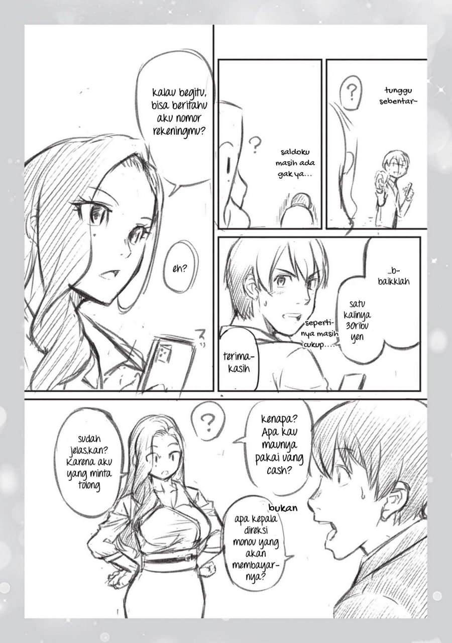 Shigoto Kaeri, Dokushin no Bijin Doushi ni Tanomarete Chapter 4.5 Gambar 3