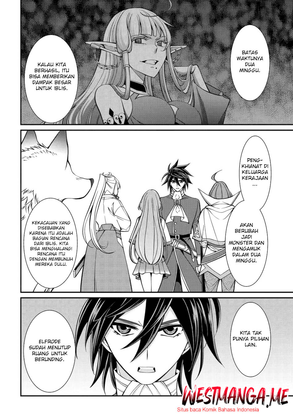 Shikkoku tsukai no saikyo yusha nakama zen’in ni uragira retanode saikyo no mamono Chapter 90 Gambar 3