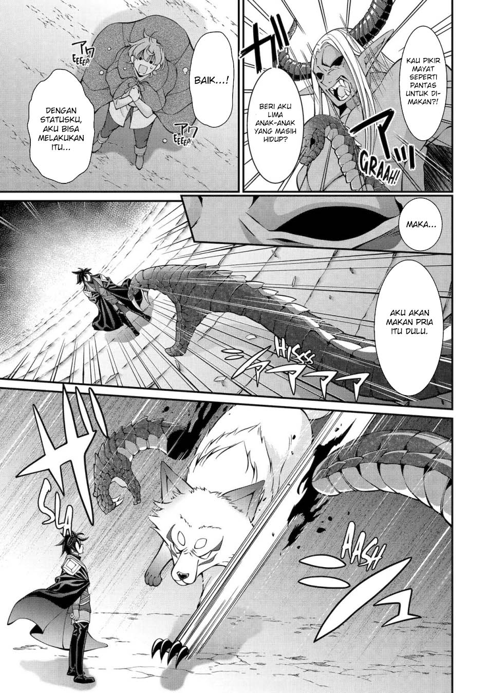 Shikkoku tsukai no saikyo yusha nakama zen’in ni uragira retanode saikyo no mamono Chapter 90 Gambar 30
