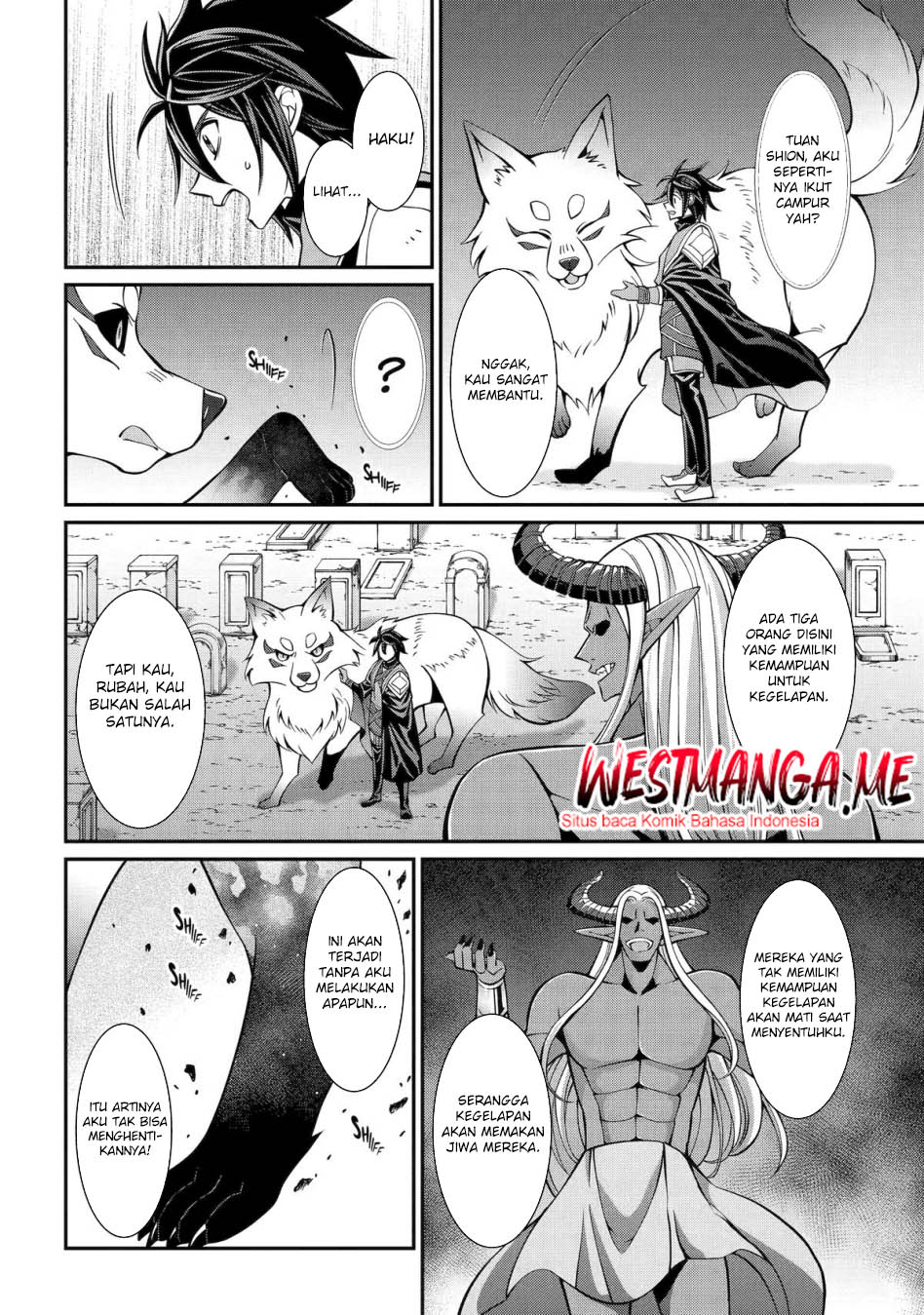 Shikkoku tsukai no saikyo yusha nakama zen’in ni uragira retanode saikyo no mamono Chapter 90 Gambar 31