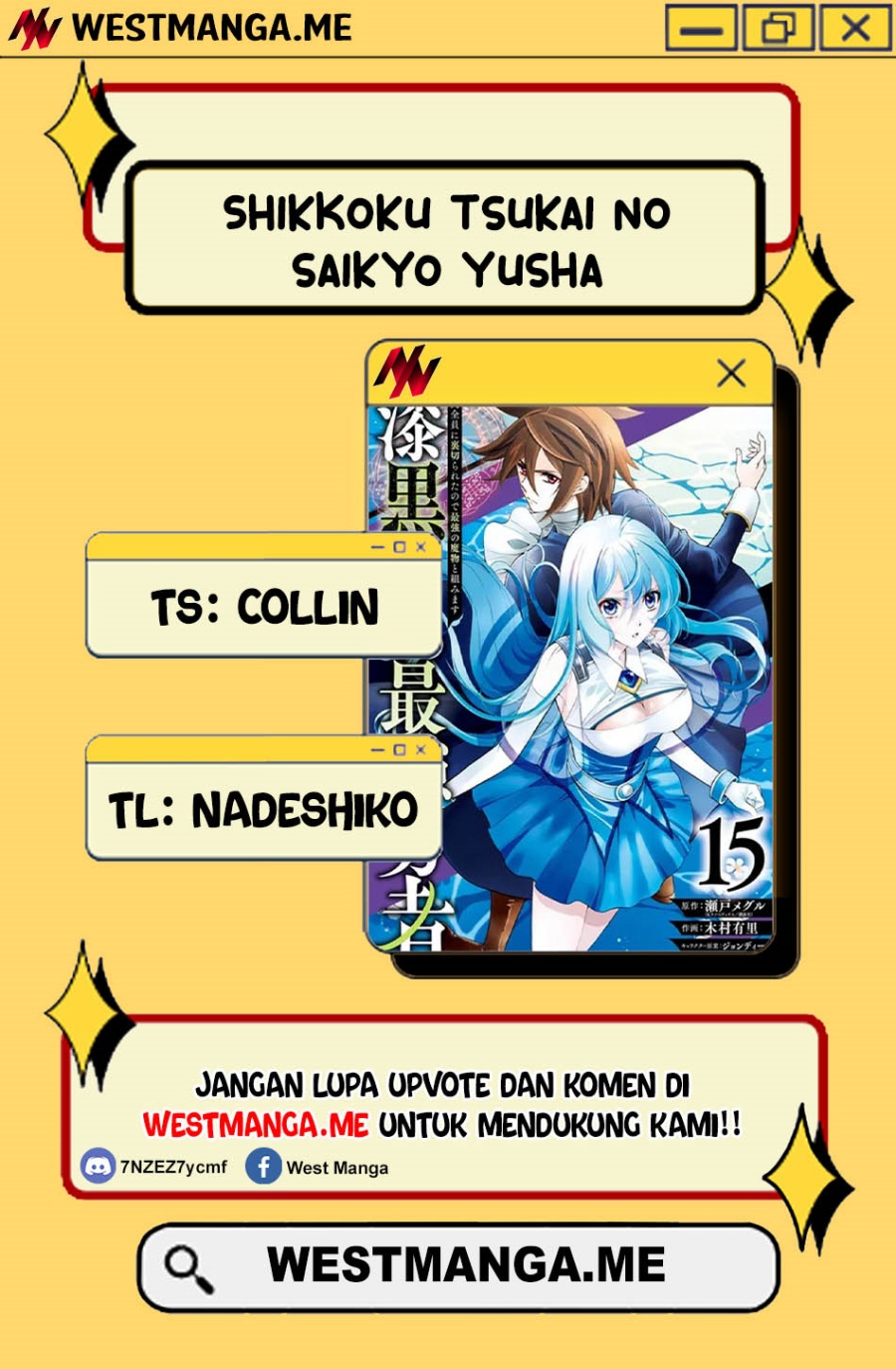 Shikkoku tsukai no saikyo yusha nakama zen’in ni uragira retanode saikyo no mamono Chapter 95 Gambar 4
