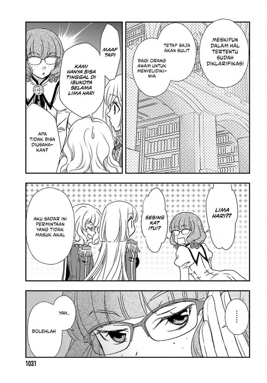 Shinigami ni Sodaterareta Shoujo wa Shikkoku no Tsurugi wo Mune ni Idaku Chapter 46 Gambar 16