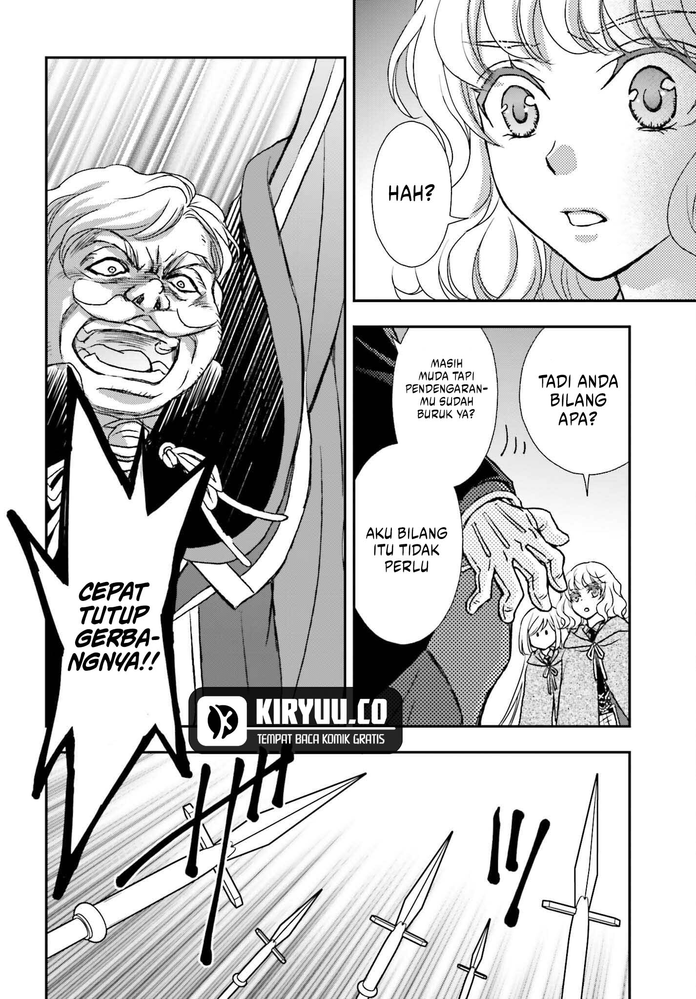 Shinigami ni Sodaterareta Shoujo wa Shikkoku no Tsurugi wo Mune ni Idaku Chapter 49 Gambar 16