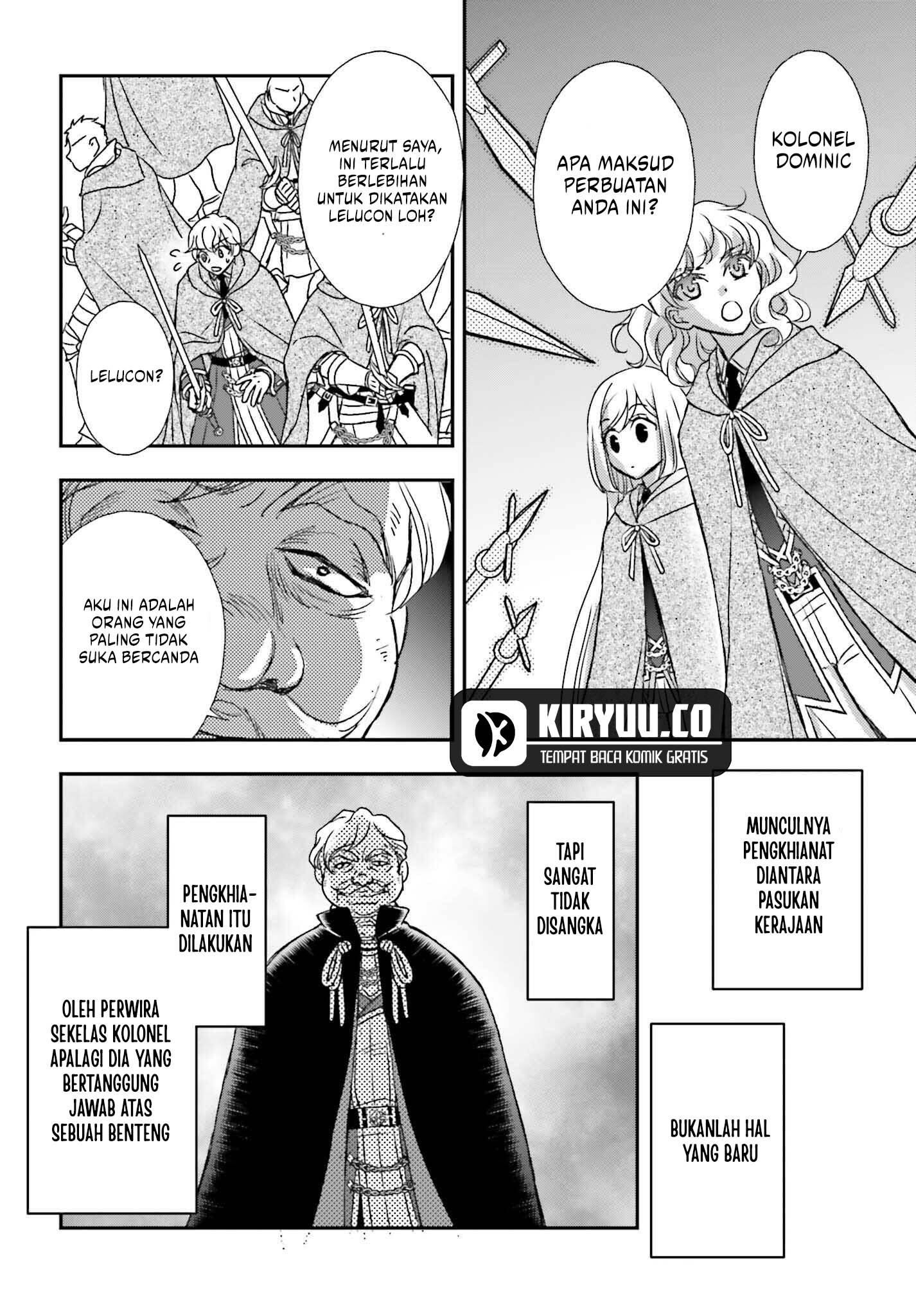 Shinigami ni Sodaterareta Shoujo wa Shikkoku no Tsurugi wo Mune ni Idaku Chapter 49 Gambar 18