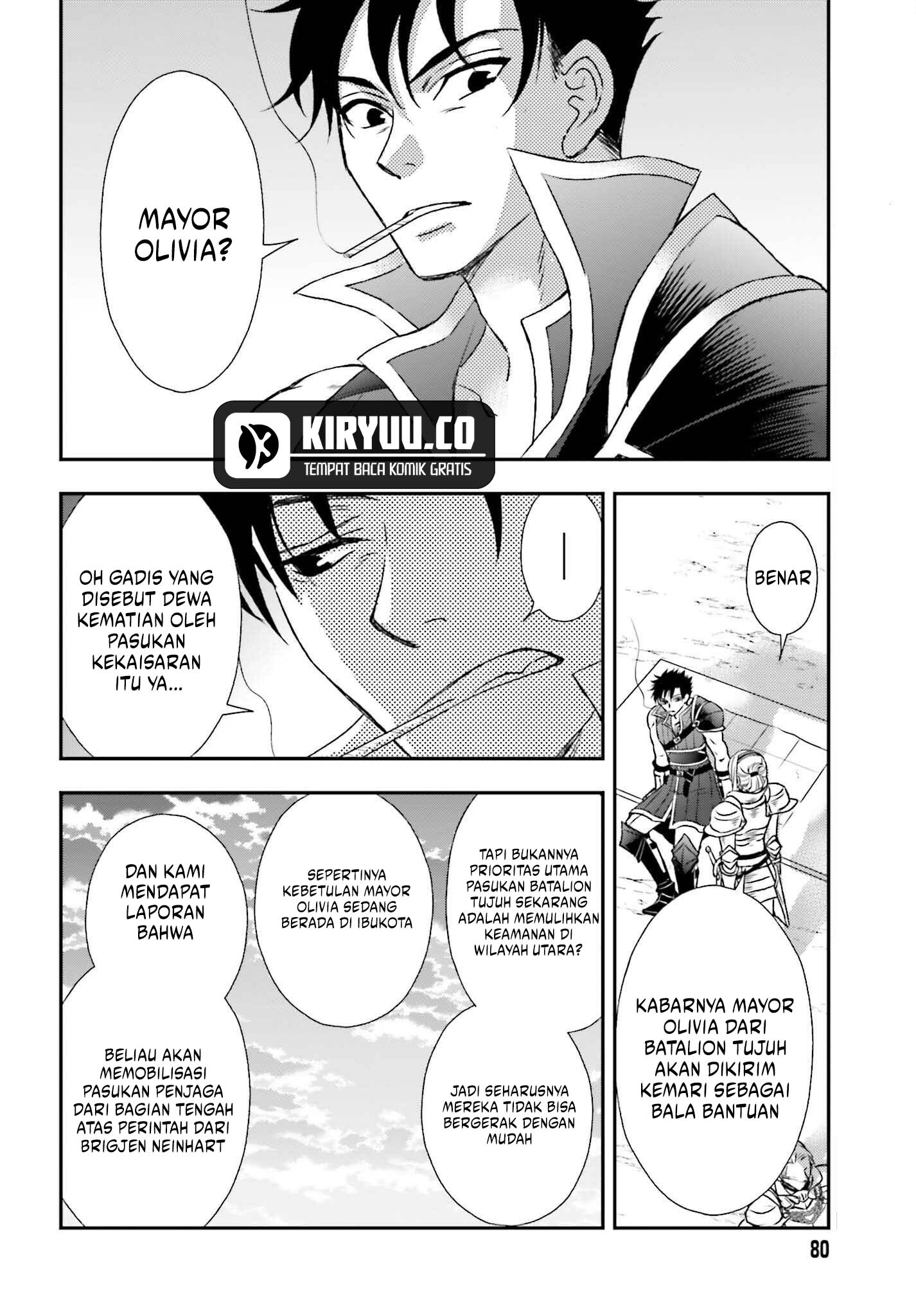 Shinigami ni Sodaterareta Shoujo wa Shikkoku no Tsurugi wo Mune ni Idaku Chapter 49 Gambar 4