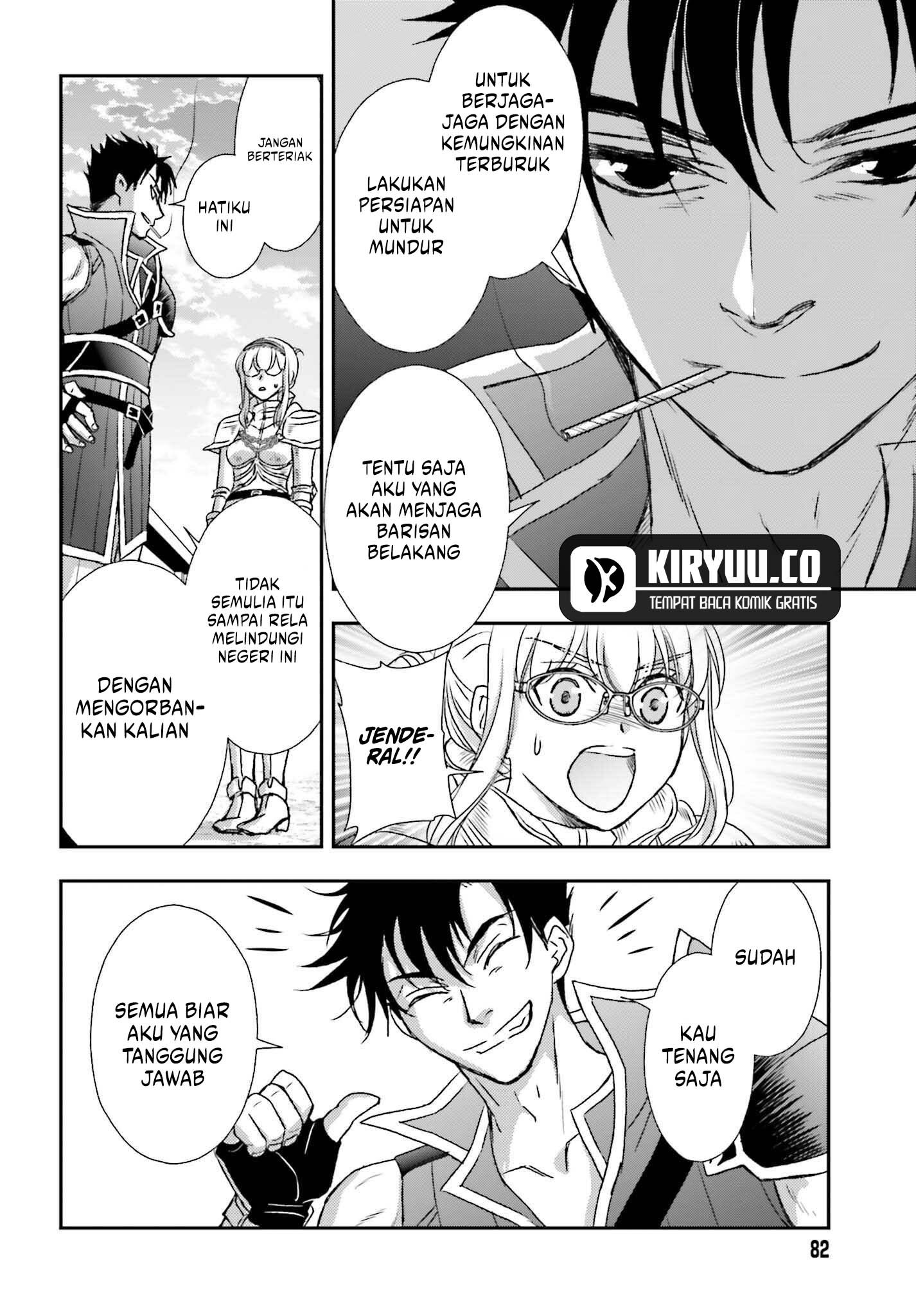 Shinigami ni Sodaterareta Shoujo wa Shikkoku no Tsurugi wo Mune ni Idaku Chapter 49 Gambar 6