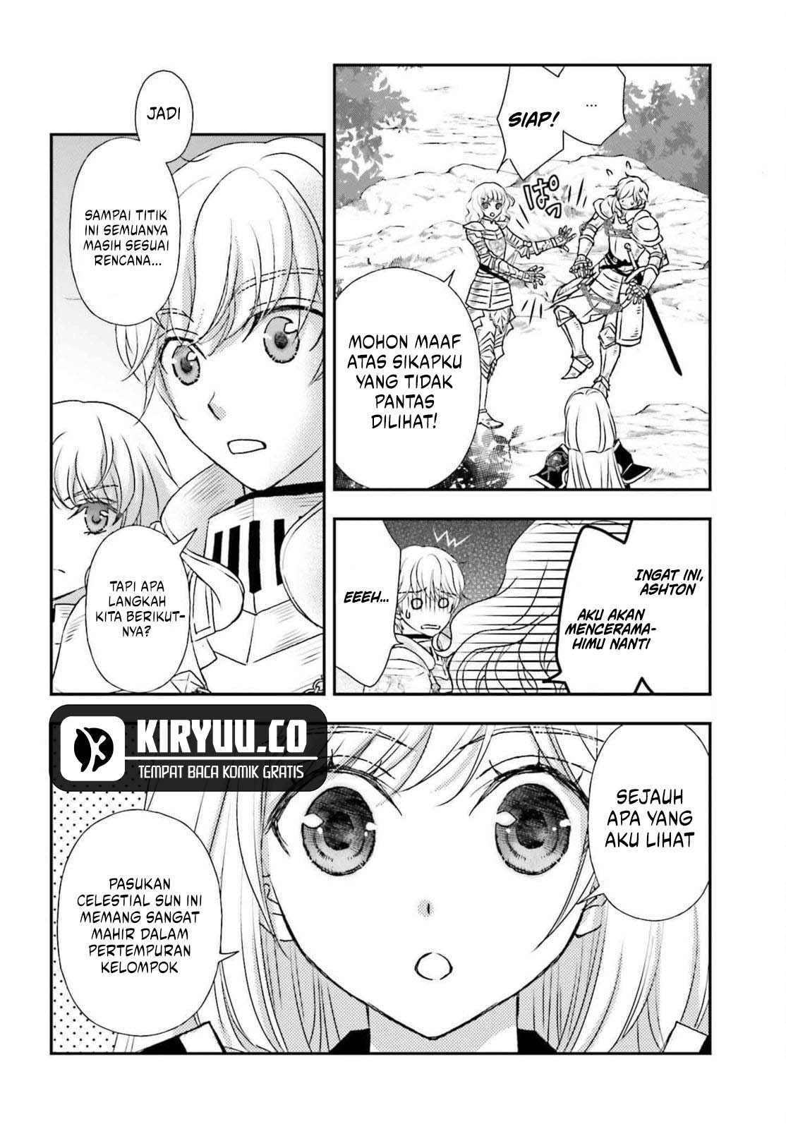 Shinigami ni Sodaterareta Shoujo wa Shikkoku no Tsurugi wo Mune ni Idaku Chapter 51 Gambar 13