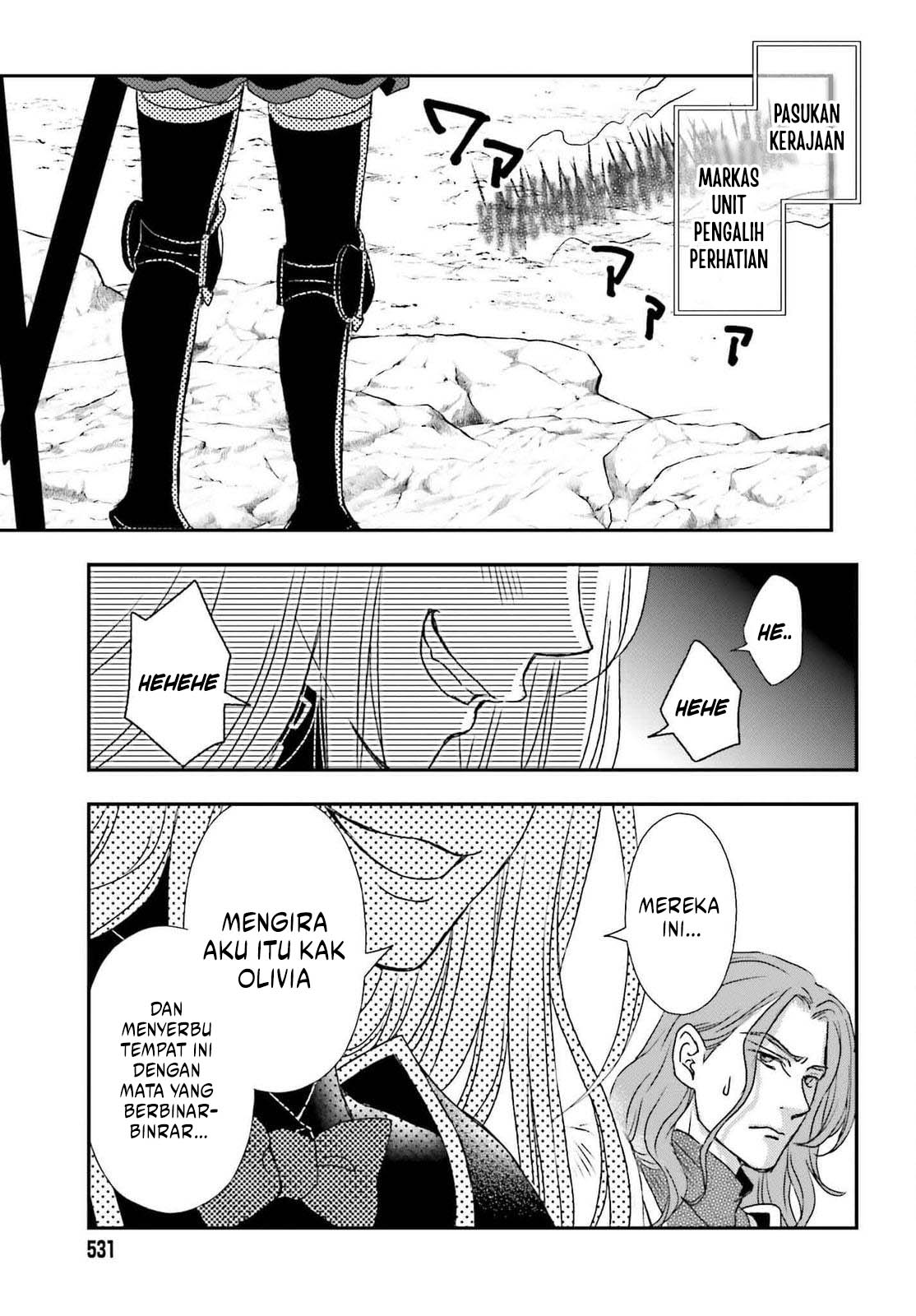 Shinigami ni Sodaterareta Shoujo wa Shikkoku no Tsurugi wo Mune ni Idaku Chapter 51 Gambar 28