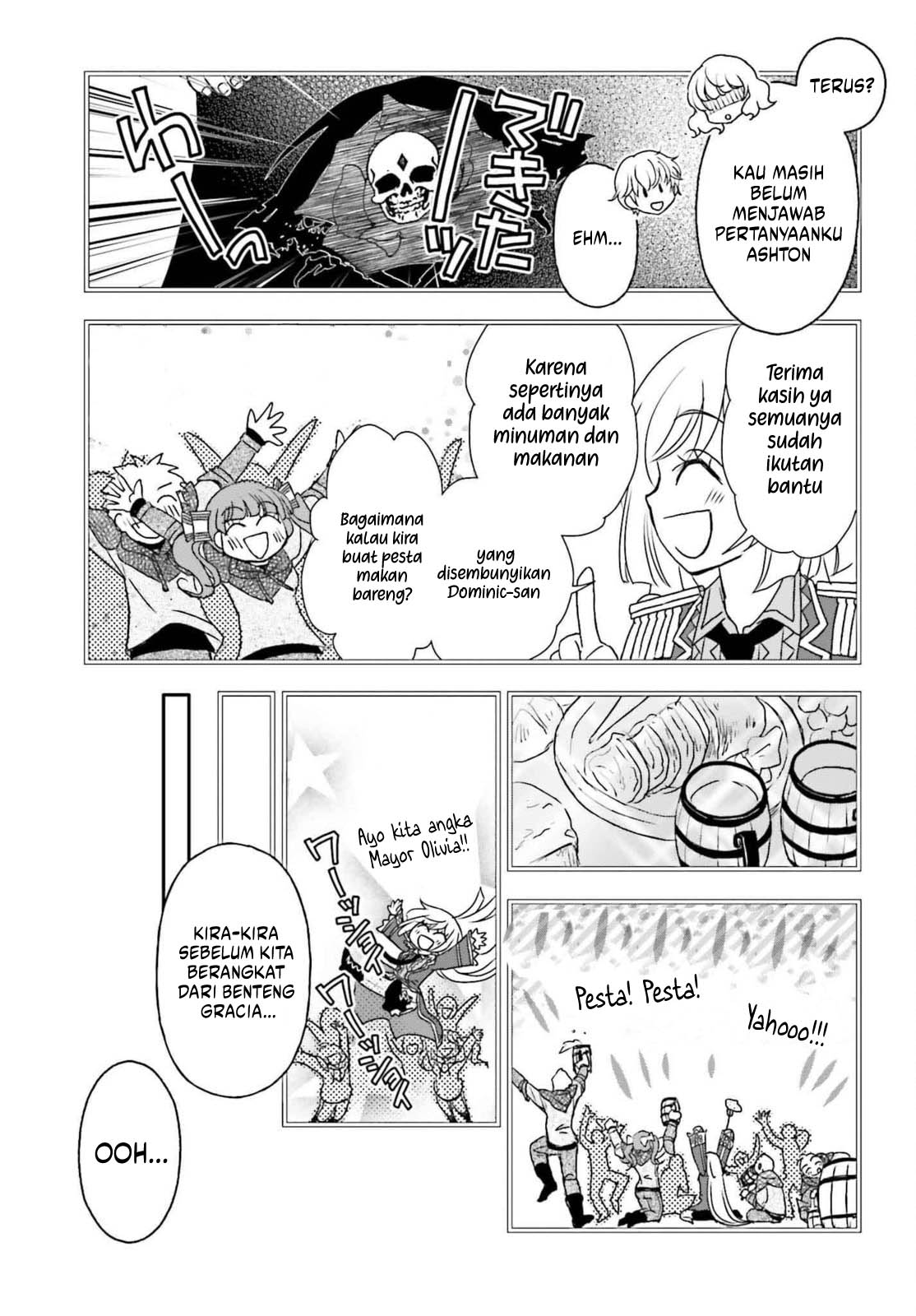 Shinigami ni Sodaterareta Shoujo wa Shikkoku no Tsurugi wo Mune ni Idaku Chapter 51 Gambar 8