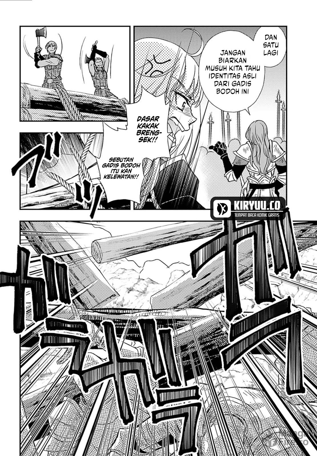 Shinigami ni Sodaterareta Shoujo wa Shikkoku no Tsurugi wo Mune ni Idaku Chapter 52 Gambar 6
