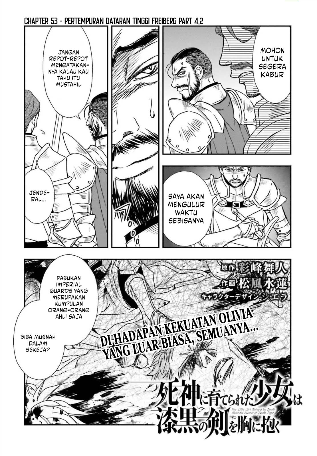 Baca Komik Shinigami ni Sodaterareta Shoujo wa Shikkoku no Tsurugi wo Mune ni Idaku Chapter 53.2 Gambar 1