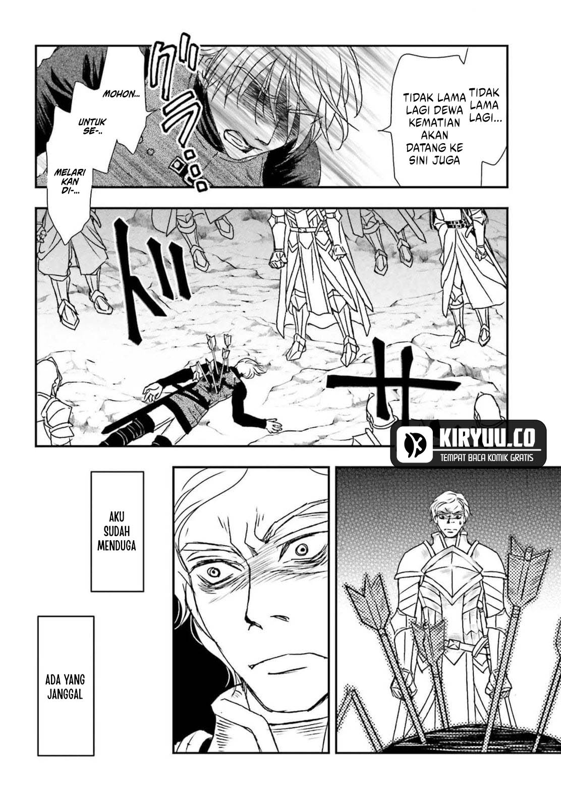 Shinigami ni Sodaterareta Shoujo wa Shikkoku no Tsurugi wo Mune ni Idaku Chapter 53.2 Gambar 12