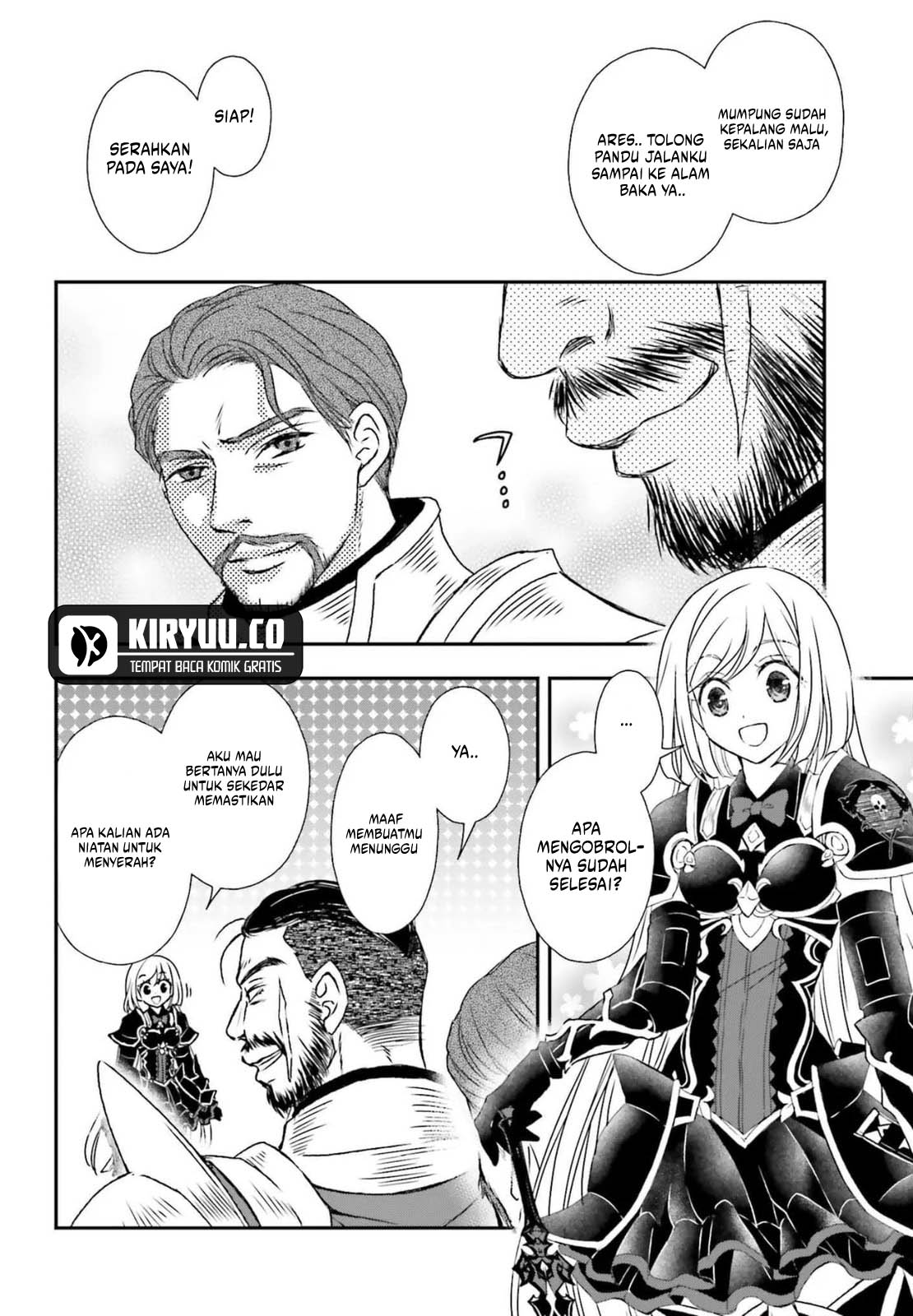 Shinigami ni Sodaterareta Shoujo wa Shikkoku no Tsurugi wo Mune ni Idaku Chapter 53.2 Gambar 4