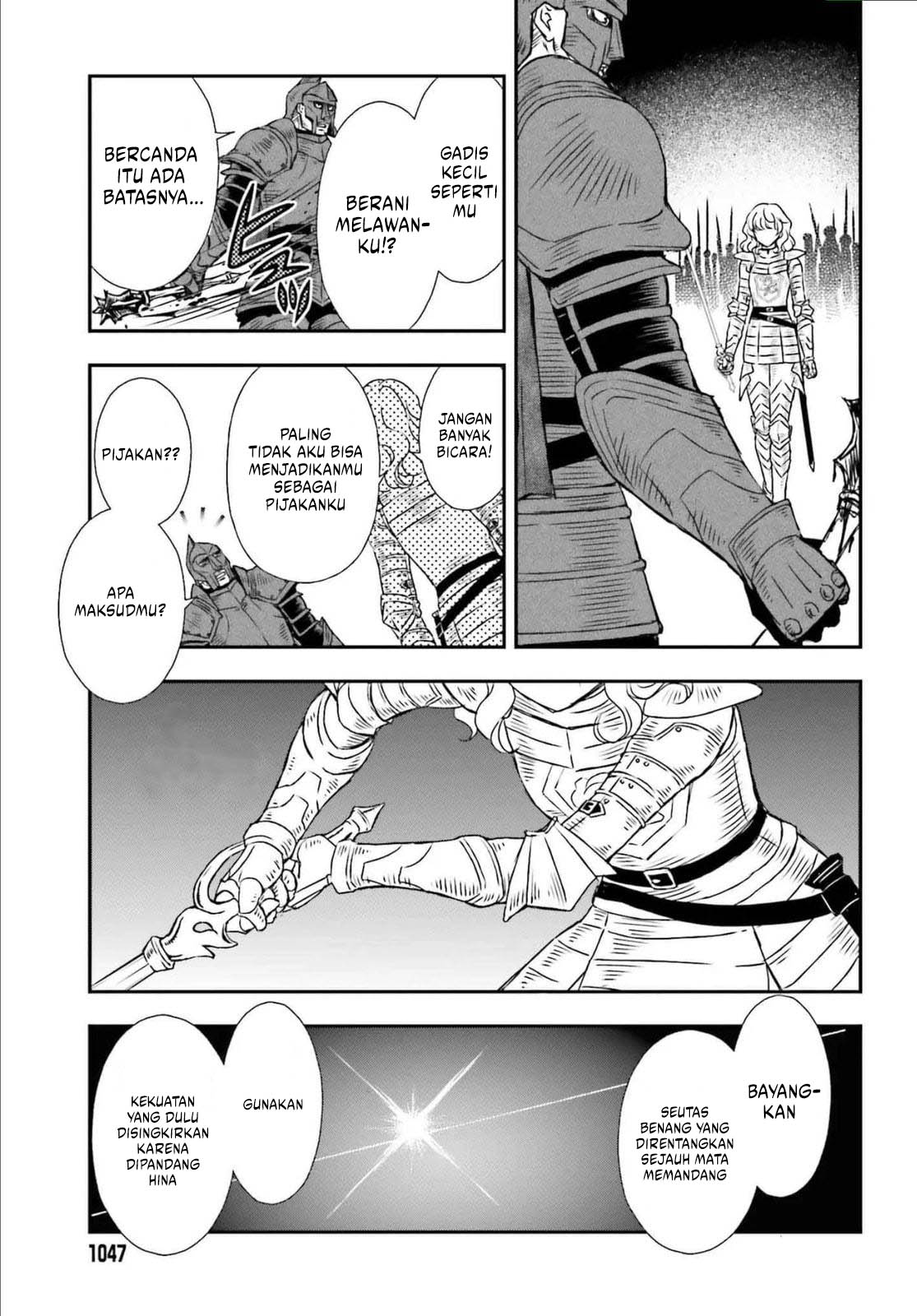 Shinigami ni Sodaterareta Shoujo wa Shikkoku no Tsurugi wo Mune ni Idaku Chapter 53 Gambar 3