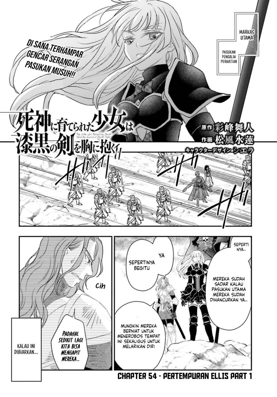 Baca  Shinigami ni Sodaterareta Shoujo wa Shikkoku no Tsurugi wo Mune ni Idaku Chapter 54 Gambar 2