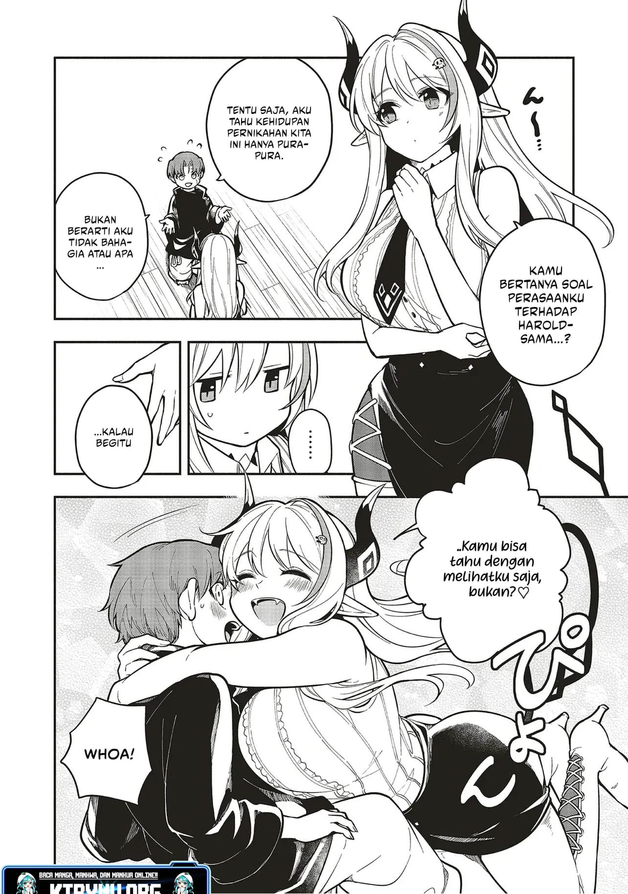 Baca Shinkon Quest – Maou no Musume wa Majime Yuusha wo Otoshitai Chapter 7.2 Gambar 2