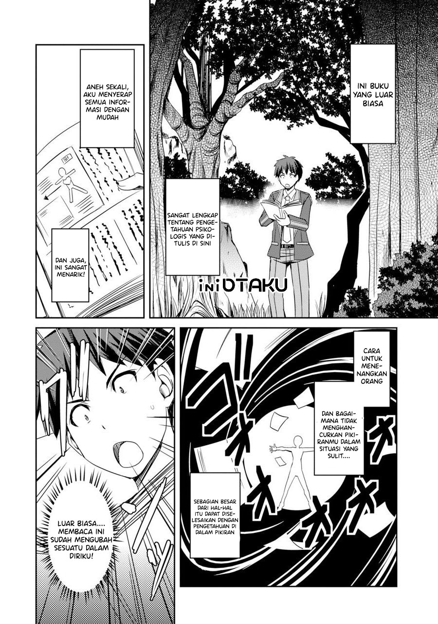 Shinrigaku de Isekai Harem Kenkokuki Chapter 1.2 Gambar 4