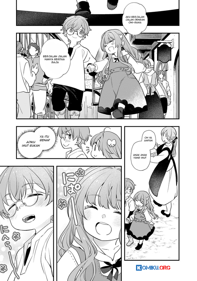 Shinu Unmei ni Aru Akuyaku Reijou no Ani ni Tensei shitanode, Imouto wo Sodatete Mirai wo Kaetai to Omoimasu ~Sekai Saikyou wa Ore dakedo, Sekai Saikawa wa Imouto ni Chigainai~ Chapter 4 Gambar 28