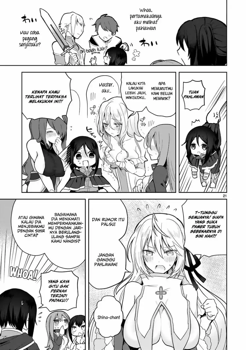 Shiro Majutsushi wa Yuusha no Level wo Agetakunai Chapter 3 Gambar 23