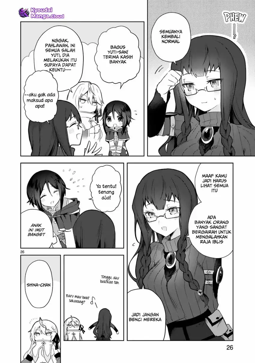 Shiro Majutsushi wa Yuusha no Level wo Agetakunai Chapter 3 Gambar 28