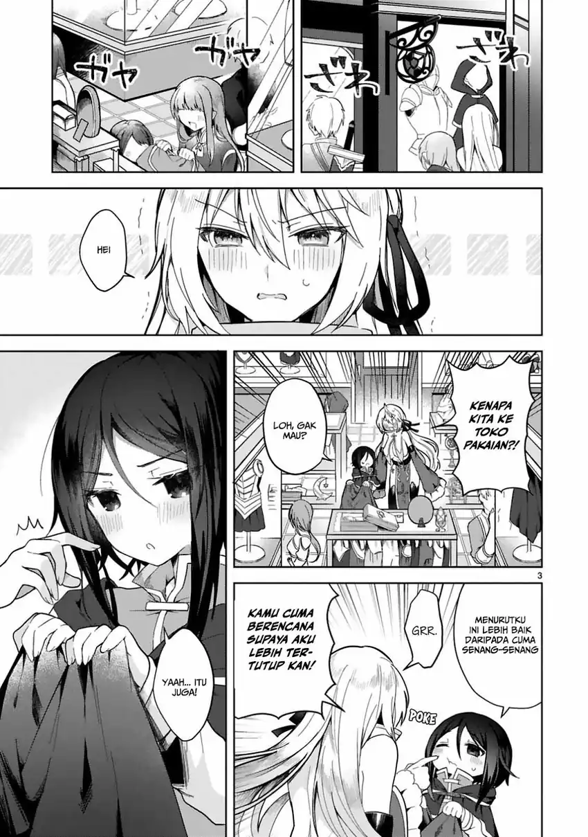 Shiro Majutsushi wa Yuusha no Level wo Agetakunai Chapter 3 Gambar 5