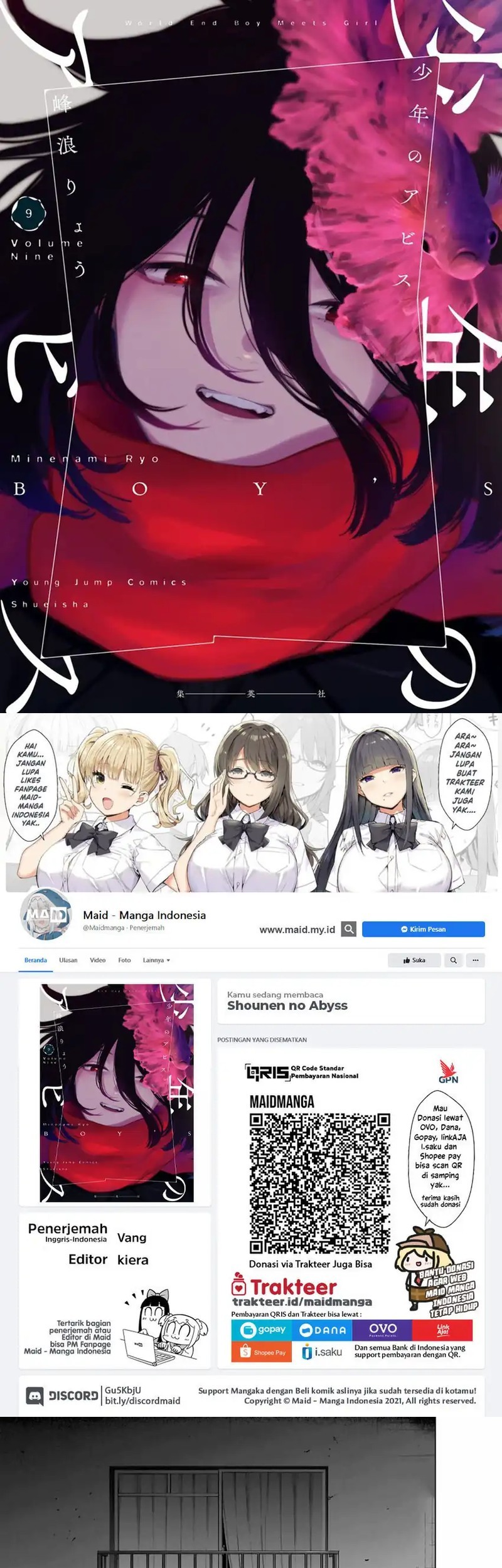 Baca Komik Shounen no Abyss Chapter 130 Gambar 1