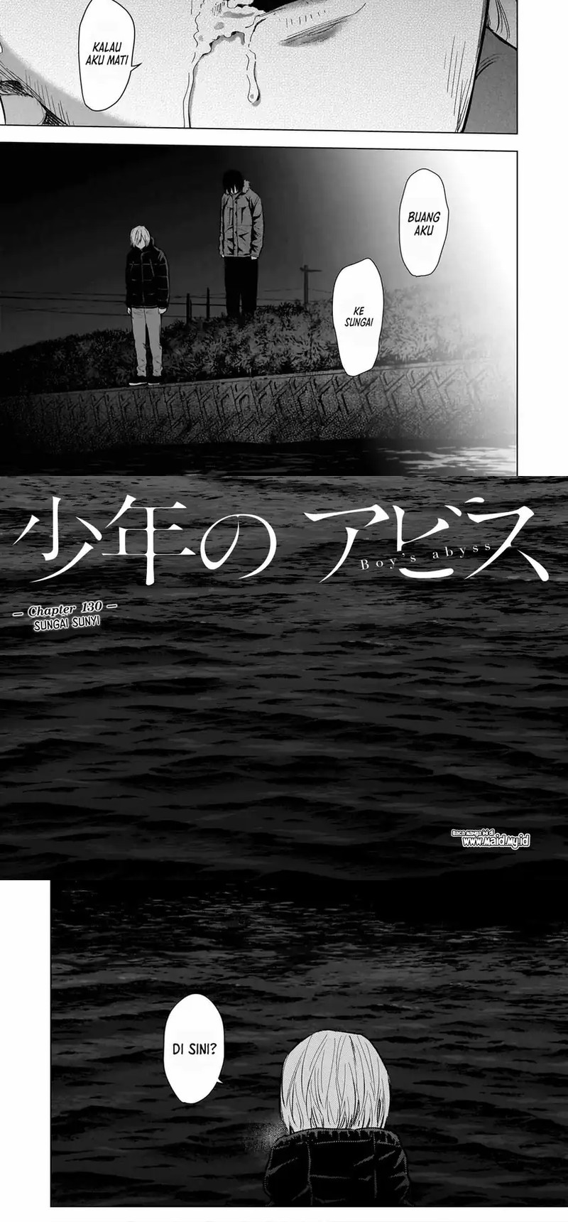 Shounen no Abyss Chapter 130 Gambar 3
