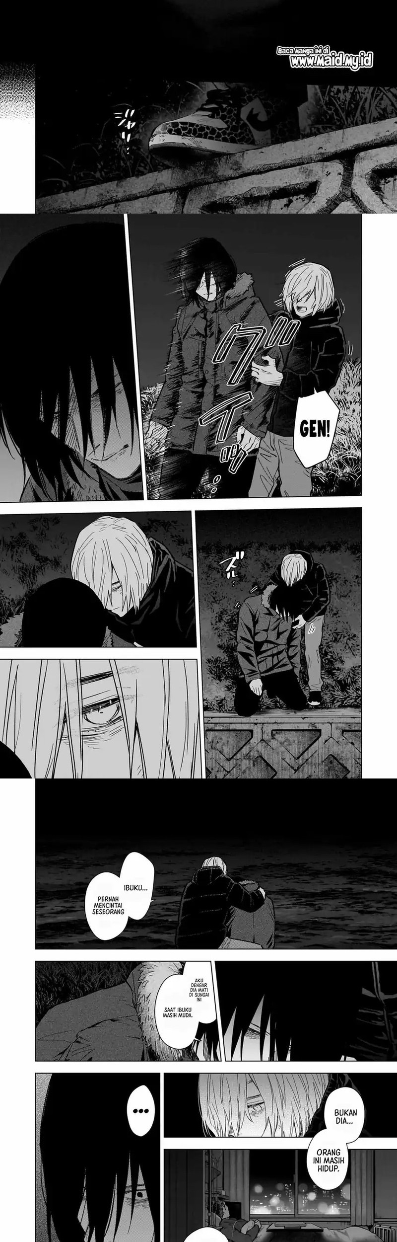 Shounen no Abyss Chapter 130 Gambar 5