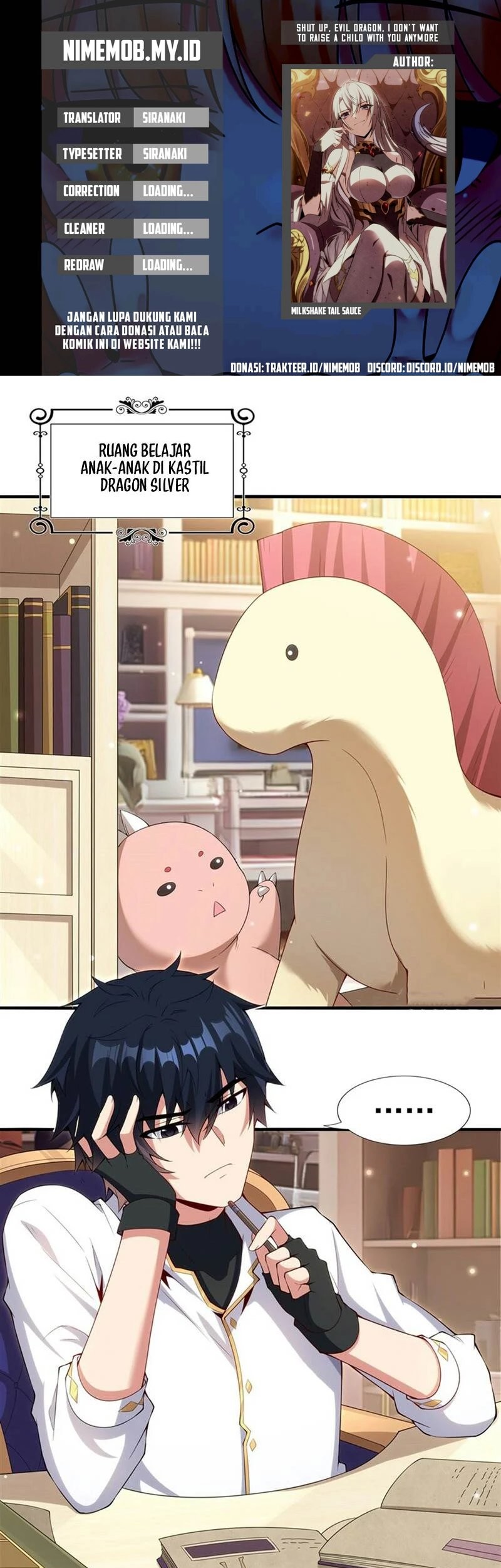 Baca Komik Shut Up, Evil Dragon, I Don’t Want to Raise a Child With You Anymore Chapter 13 Gambar 1