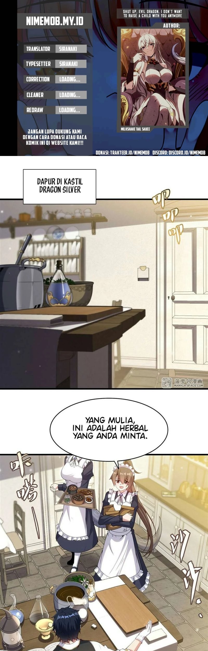 Baca Komik Shut Up, Evil Dragon, I Don’t Want to Raise a Child With You Anymore Chapter 14 Gambar 1