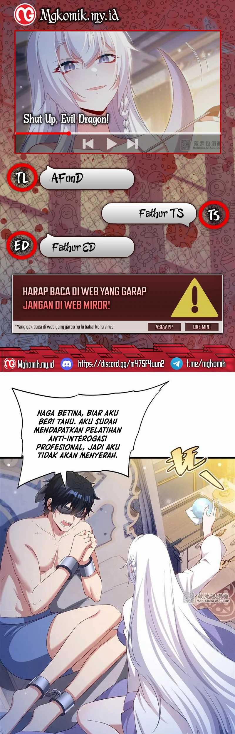 Baca Komik Shut Up, Evil Dragon, I Don’t Want to Raise a Child With You Anymore Chapter 33 Gambar 1