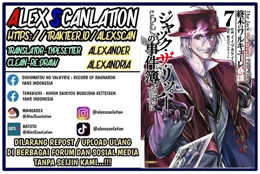 Baca  Shuumatsu no Valkyrie Kitan – Jack the Ripper no Jikenbo Chapter 47 Gambar 2