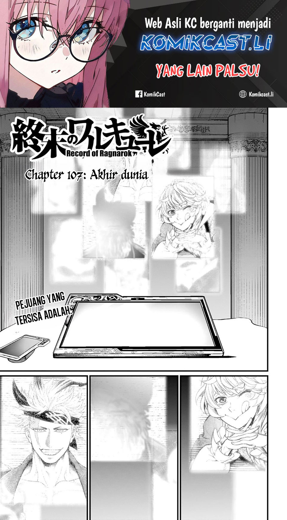 Baca Komik Shuumatsu no Valkyrie Chapter 107 Gambar 1