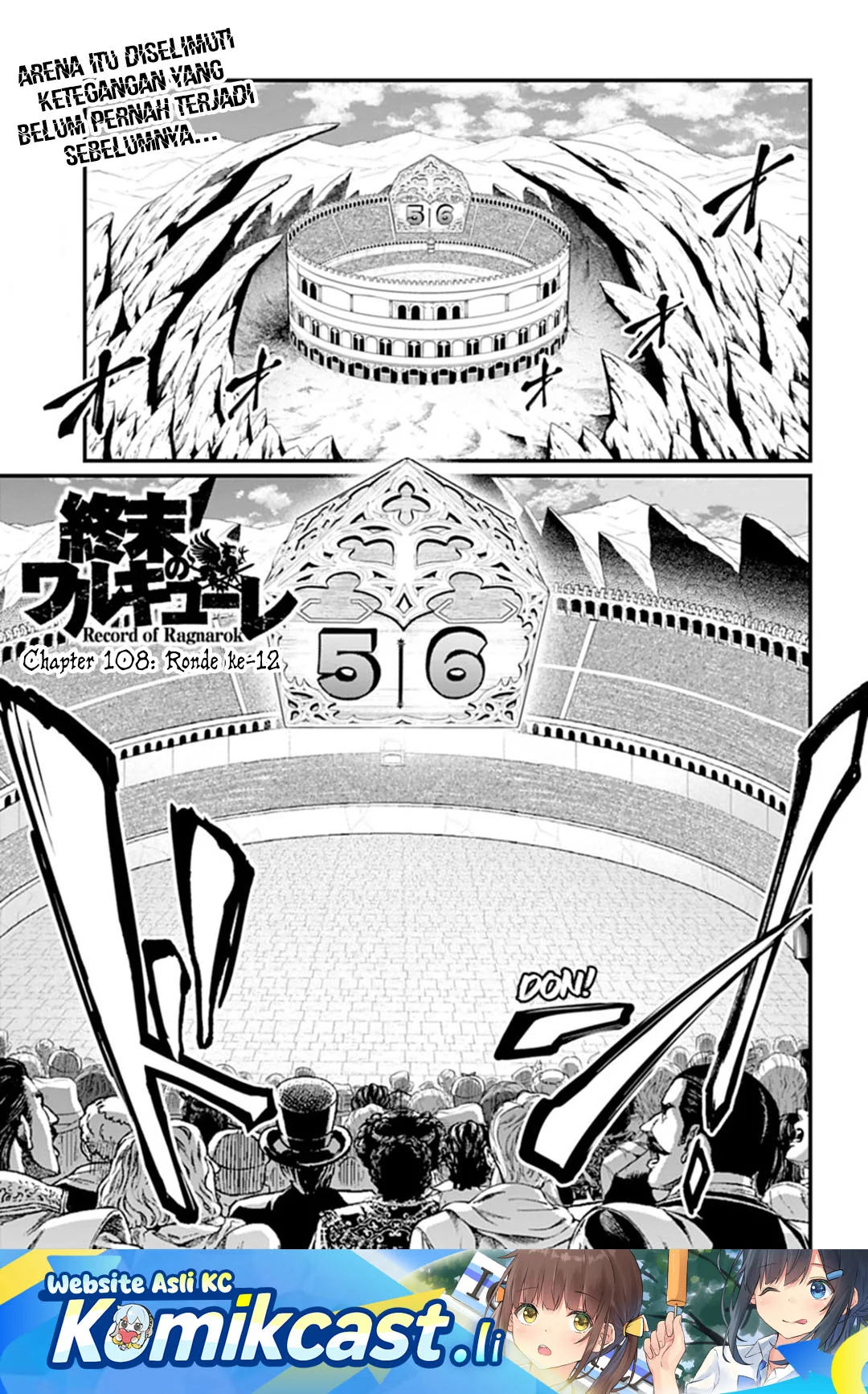 Baca Komik Shuumatsu no Valkyrie Chapter 108 Gambar 1