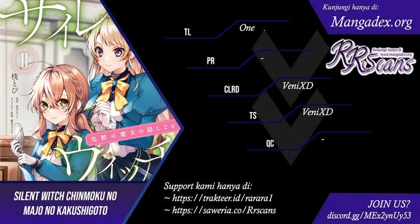 Baca Komik Silent Witch Chinmoku no Majo no Kakushigoto Chapter 3 Gambar 1