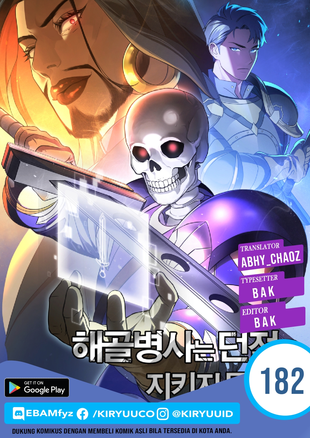 Baca Komik Skeleton Soldier Couldn’t Protect the Dungeon Chapter 182 Gambar 1