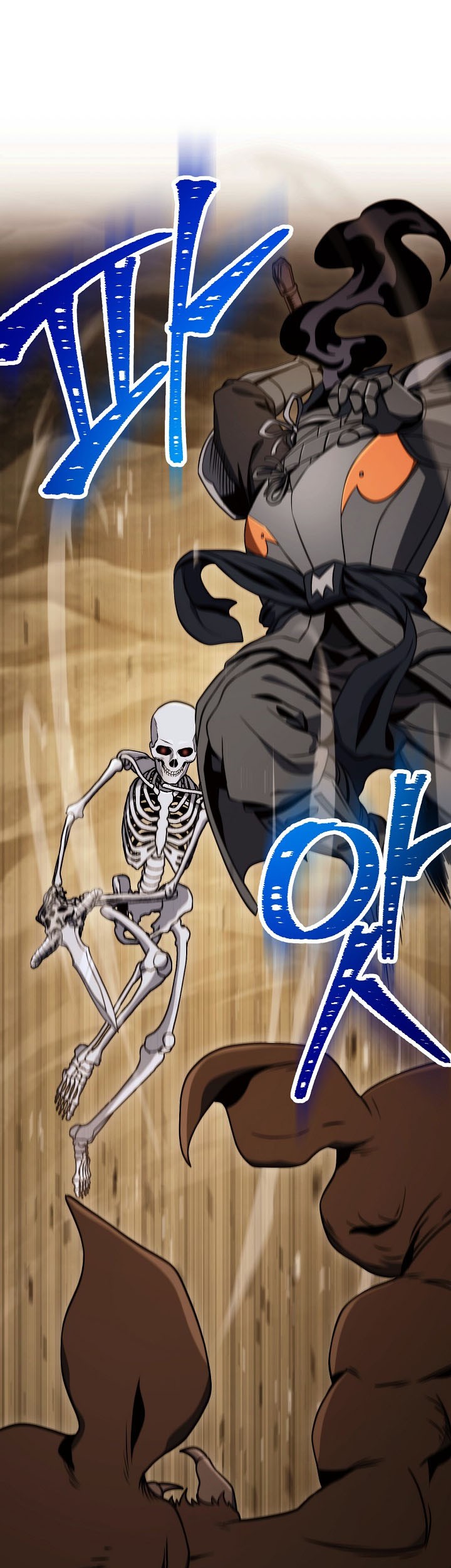 Baca Manhwa Skeleton Soldier Couldn’t Protect the Dungeon Chapter 210 Gambar 2