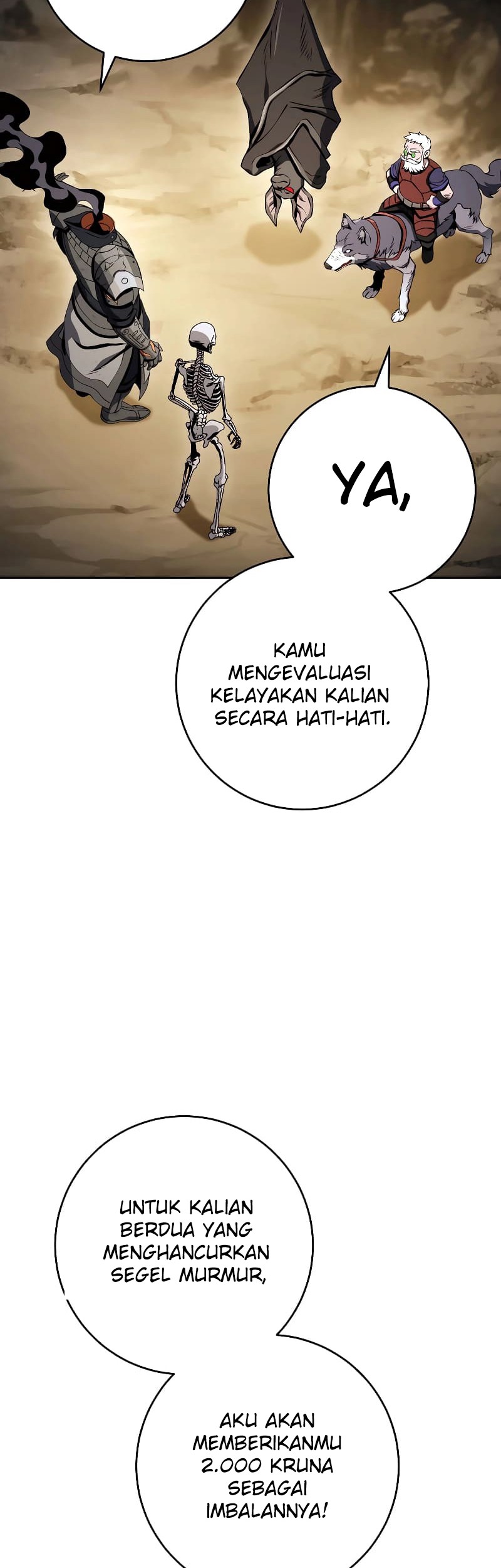 Skeleton Soldier Couldn’t Protect the Dungeon Chapter 212 Gambar 45