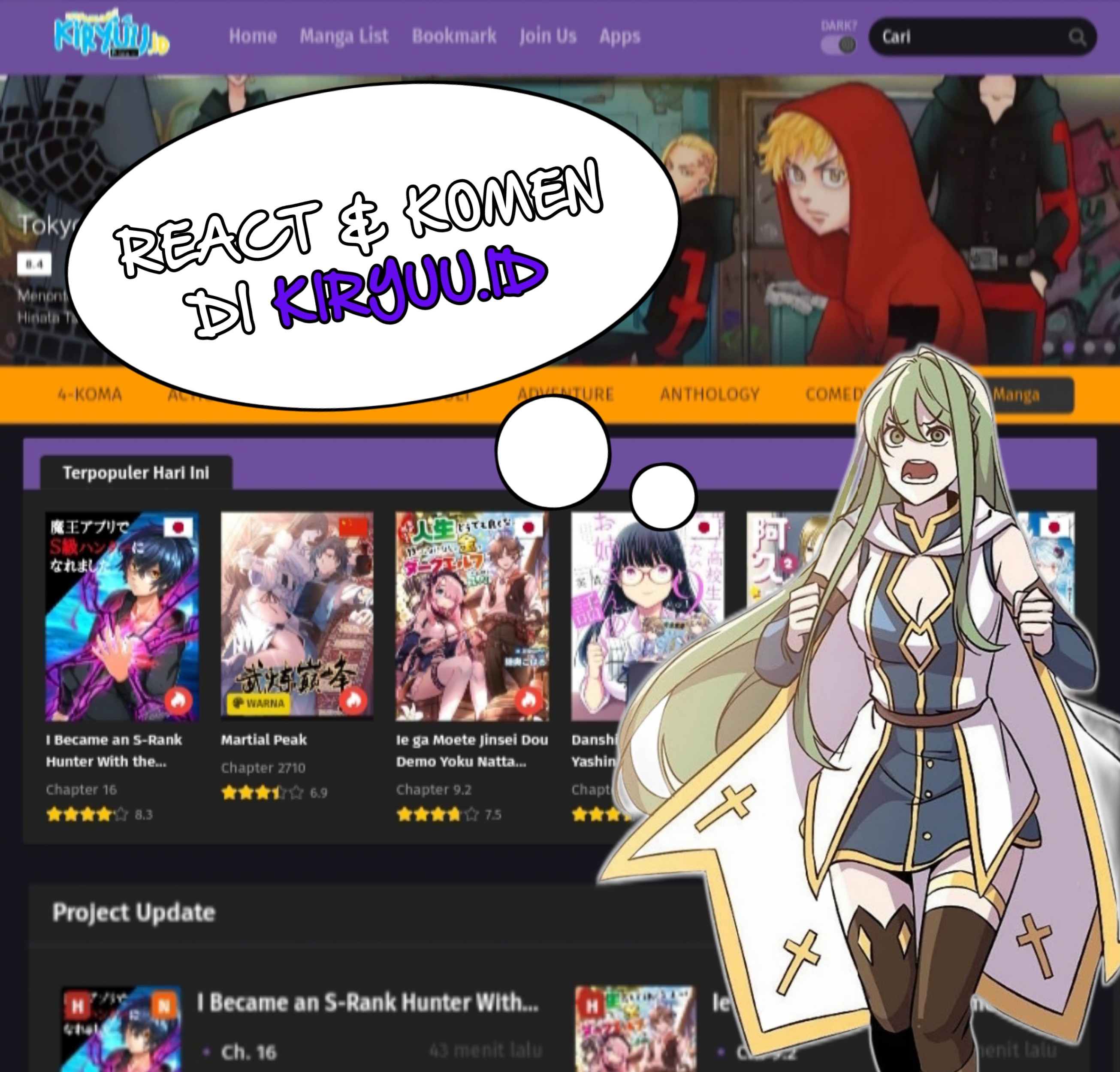 Skeleton Soldier Couldn’t Protect the Dungeon Chapter 222 Gambar 76